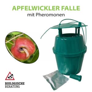 Apfelwickler Falle mit Pheromonen als Lockstoff